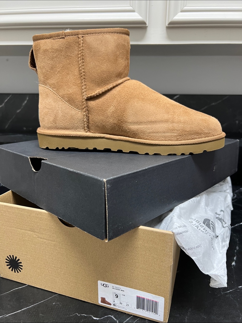 UGG Classic Mini Boot in Chestnut Brown